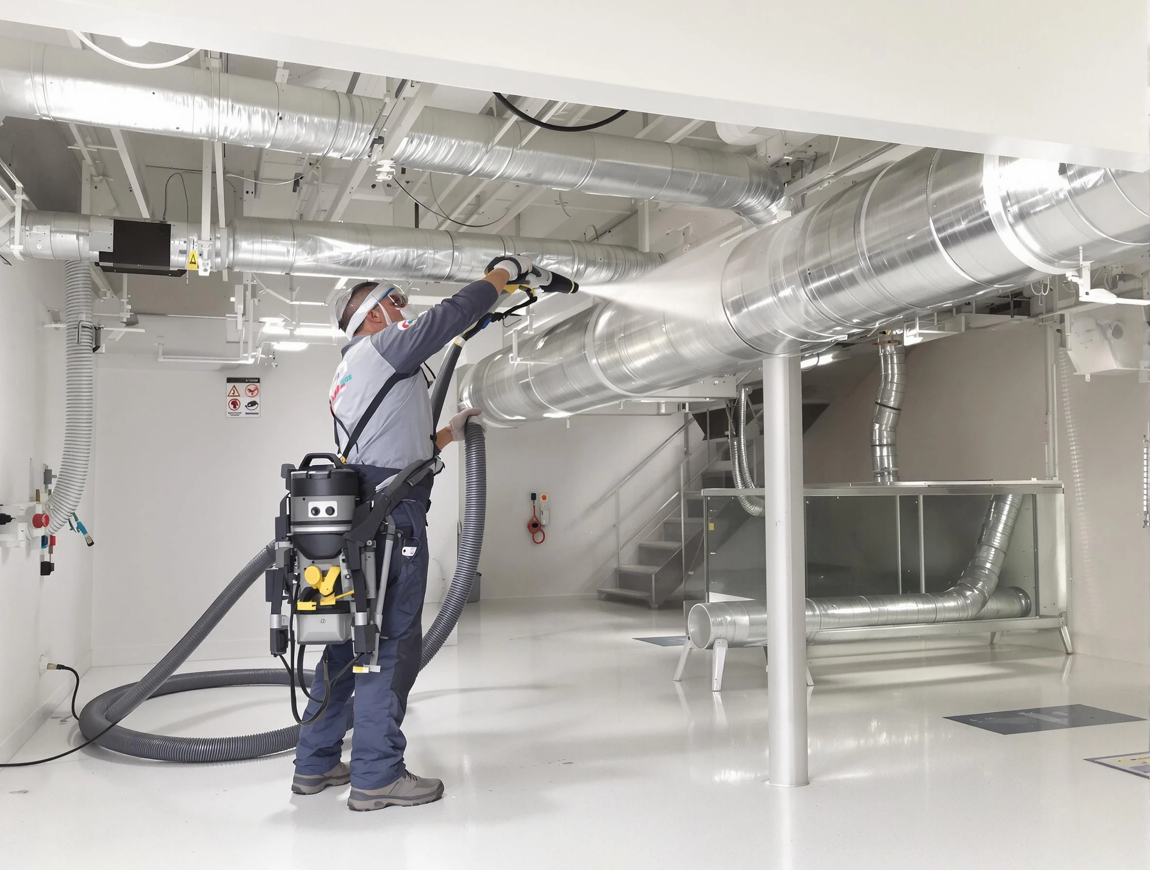 Professional central duct cleaning by Richland Air Duct Cleaning in Richland